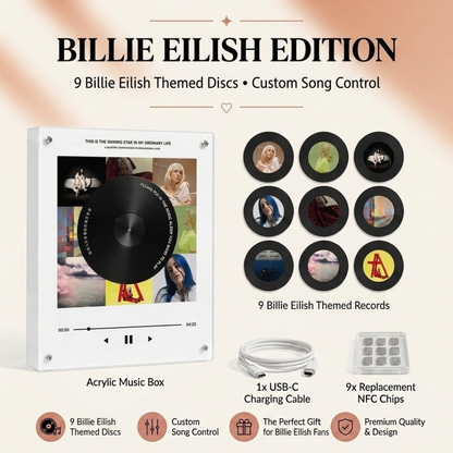 TuneMemo™ Mini Giradischi in Stile Vinile