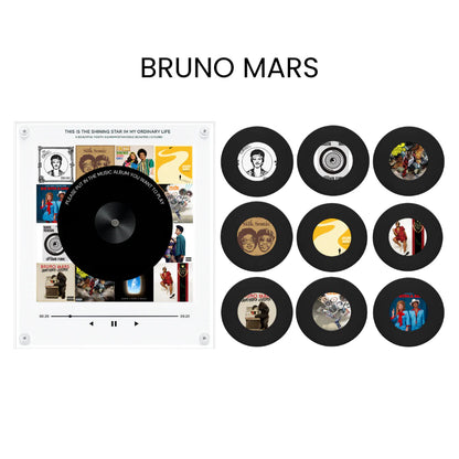 TuneMemo™ Mini Giradischi in Stile Vinile