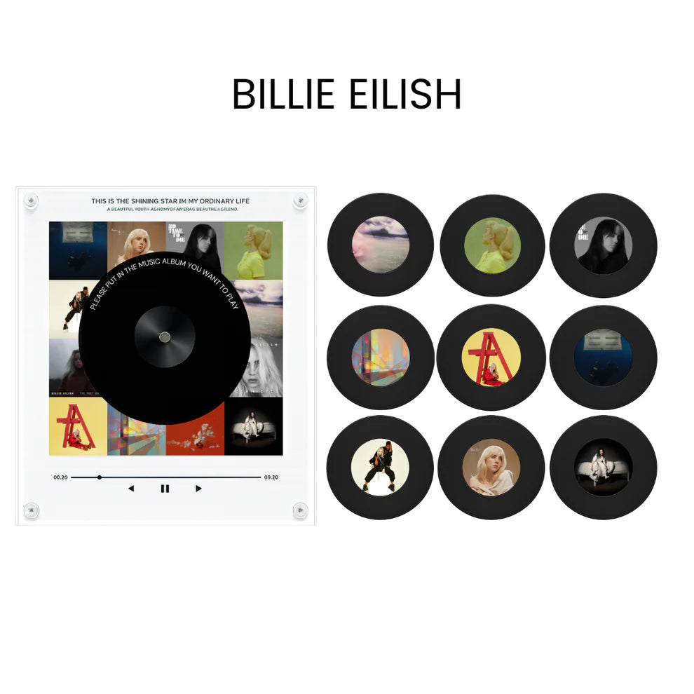 TuneMemo™ Mini Giradischi in Stile Vinile