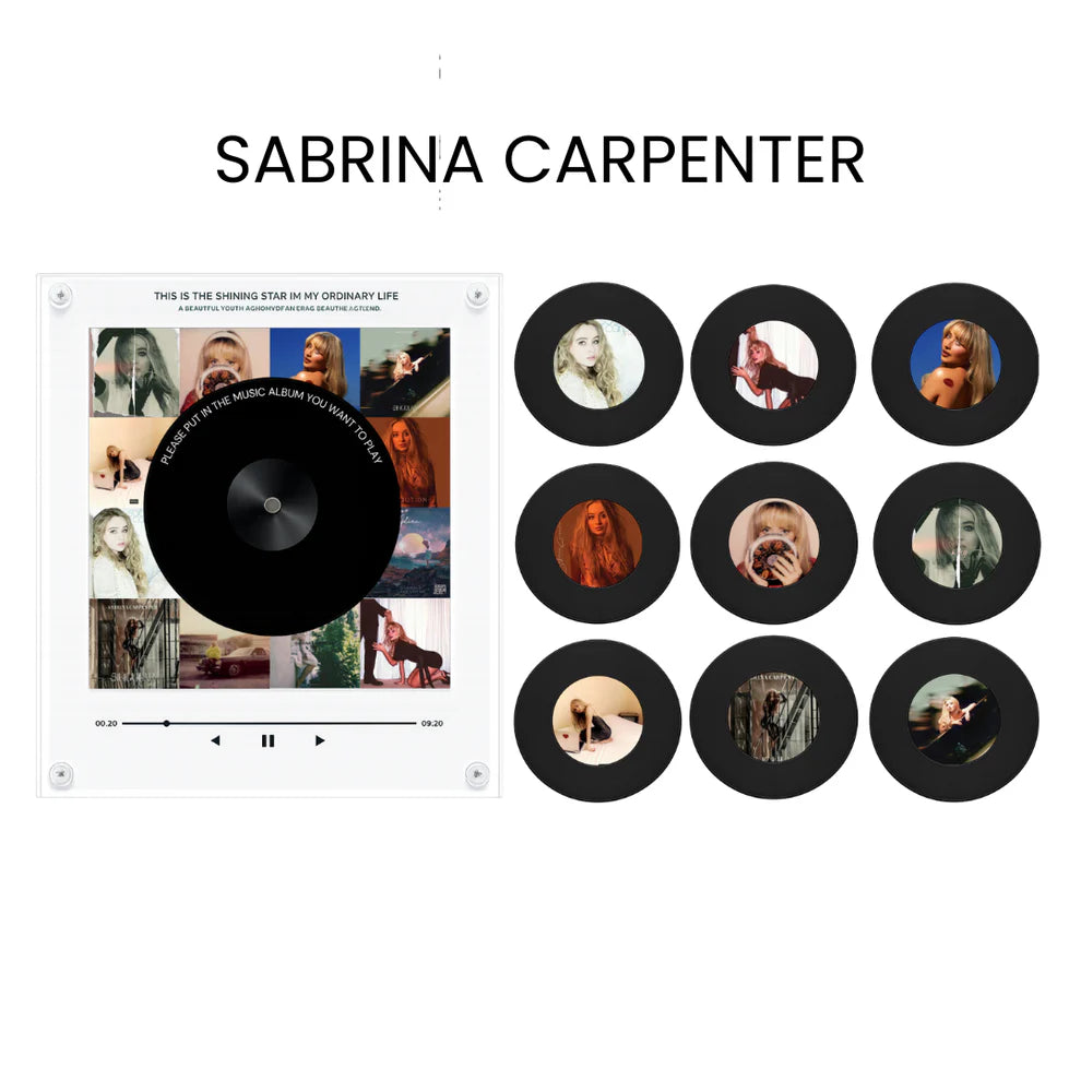 TuneMemo™ Mini Giradischi in Stile Vinile