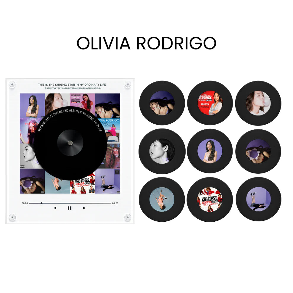 TuneMemo™ Mini Giradischi in Stile Vinile