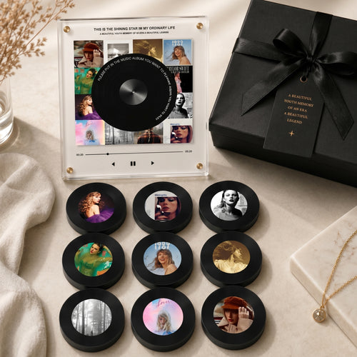 TuneMemo™ Mini Giradischi in Stile Vinile